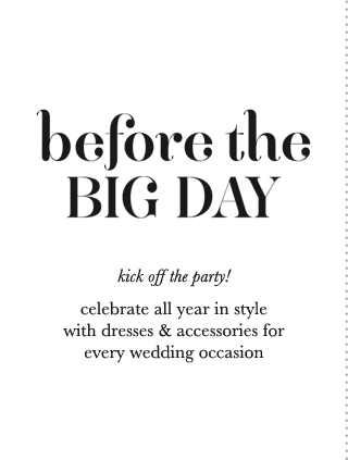 Before The Big Day