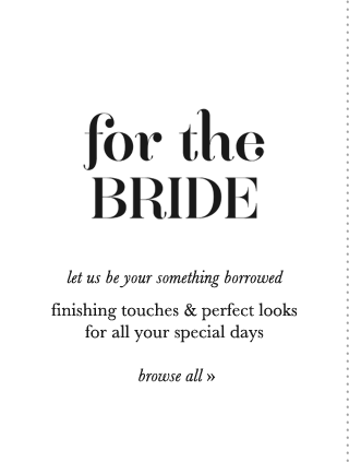 For The Bride >