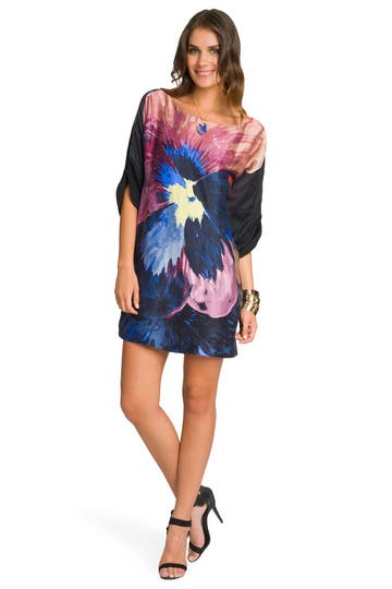 Pansy Print Tunic 