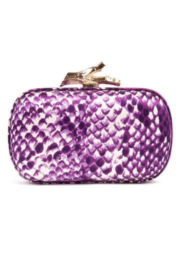 Thai Purple Snake Clutch