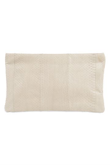 Nude Zip Me Up Clutch
