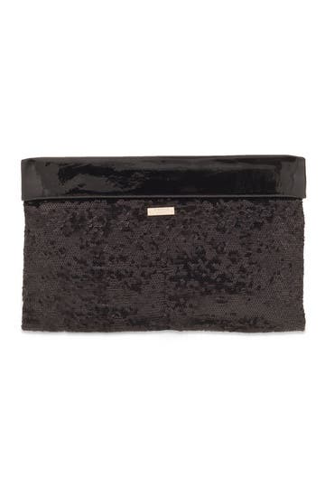 Black Agathe Clutch