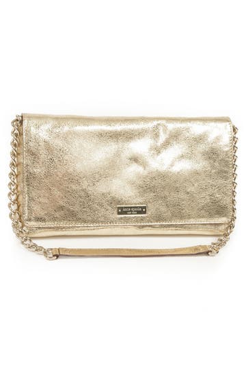 Flicker Gold Monette Clutch