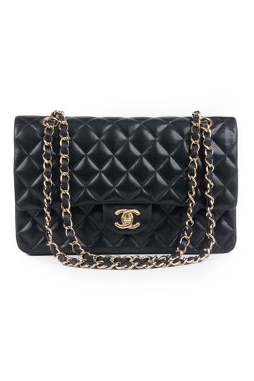 Vintage Chanel Classic Black Coco Bag 
