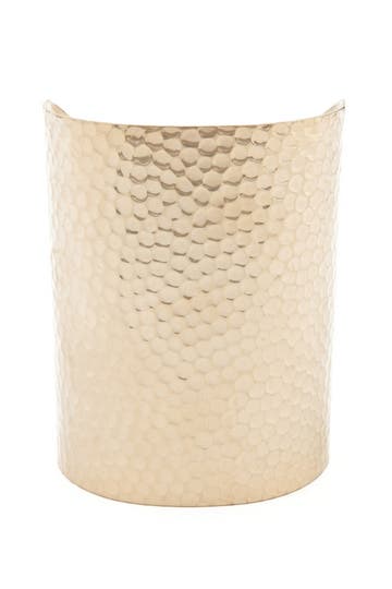 Gold Hammered Cuff
