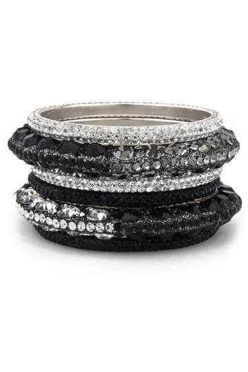 Black Ice Bangle Set
