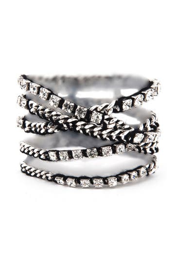 Silver Gwen Wrap Bracelet
