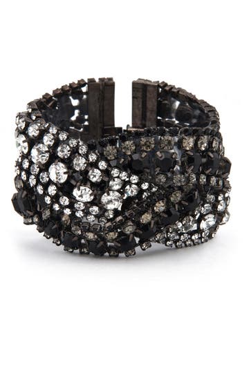 Triple Black Diamond Bracelet