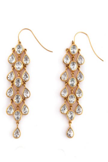 Shimmery Rain Earrings