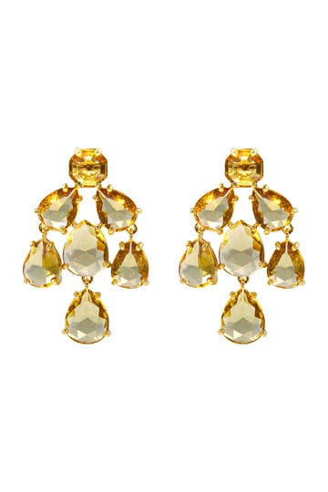 Champagne Kate Chandelier Earrings