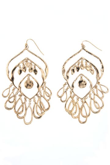 Solange Gold Chandelier Earrings