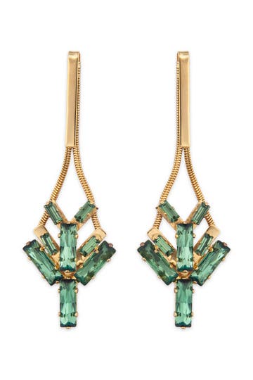 Tropical Ocean Stone Earrings