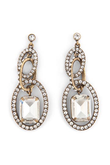 Crystal Hoopla Earrings