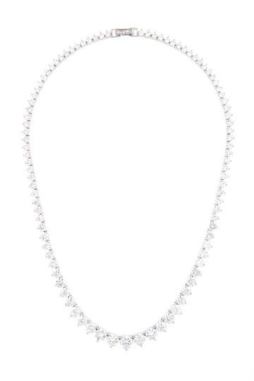 Graduated Crystal Necklace
