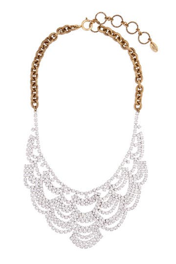 Laced with Crystal Necklace