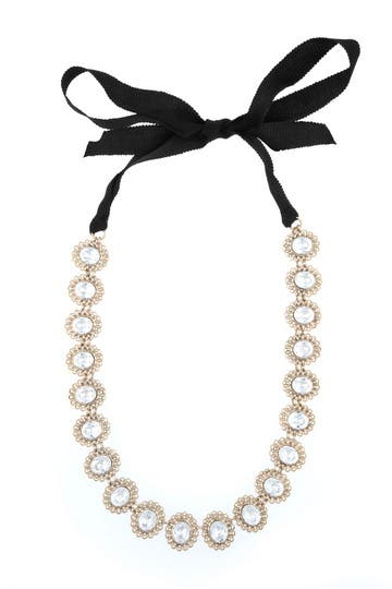 Tie Up in Crystal Necklace