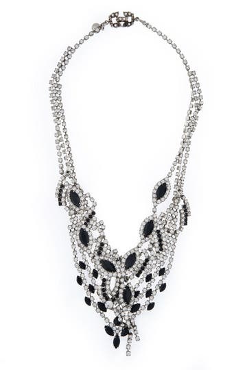 Black and Crystal Mystery Necklace