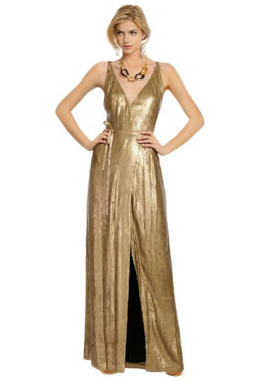 Clarice Gold Sequin Gown