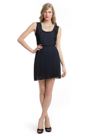 Eclipse Scoop Pleated Dress