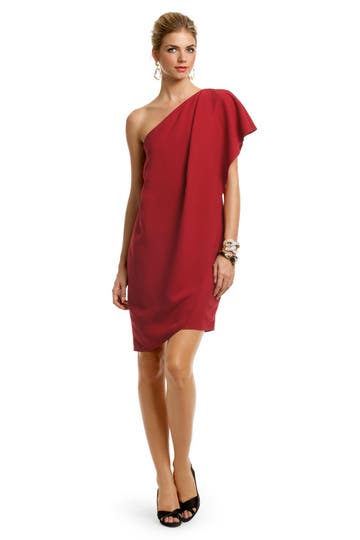 Crimson Catwalk Dress