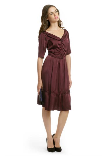 Victoria Satin Dress 