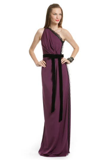 Berry Wild Lace Gown