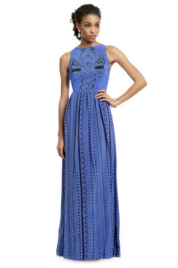 Into the Blue Tribal Gown 