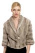 Grey Mink Jacket by Decades Vintage