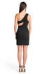 Cut Out One Shoulder Dress by Black Halo