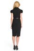 Jacket Belted Dress by Black Halo