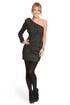 Edgy Asymmetric Lace-up Dress by camilla and marc