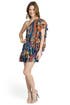 Tempest print asymmetric shift by Catherine Malandrino