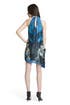 Brilliant Blue Halter Dress by Christian Siriano