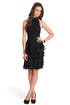 Ruffled Sophisticate Halter Dress
