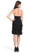 Ruffled Sophisticate Halter Dress