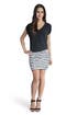 Nautical Stripe Mini Skirt by Gryphon