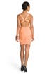 Papaya Bandage Dress by Hervé Léger