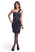 Shattered Lace Dress by Lela Rose