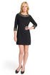 Glam Beaded Collar Dress by Milly