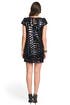 Sienna Sequin Stripe Dress by Milly