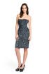 Cluster sequin corset dress by Peter Soronen