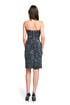 Cluster sequin corset dress by Peter Soronen