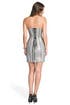 Silver Glitz Corset Dress by Peter Soronen