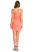 Ruffled Coral Dress by Robert Rodriguez Black Label