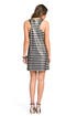 Metallica Stripe Dress by Robert Rodriguez Collection