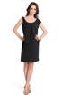 Noir Ruffle Girl Dress by See by Chloe
