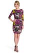 Floral Print Ruched Dress by Shoshanna