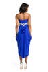 Sweetheart Strapless Draped Dress by Temperley London