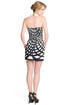Abstract Grid Print Dress by theory