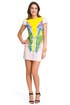 Calla Lily Cap Sleeve Dress by Tibi